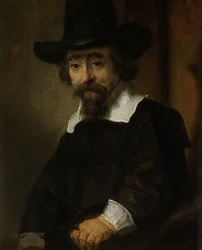 Portret van een man, vermoedelijk Dr. Ephraïm Bueno
